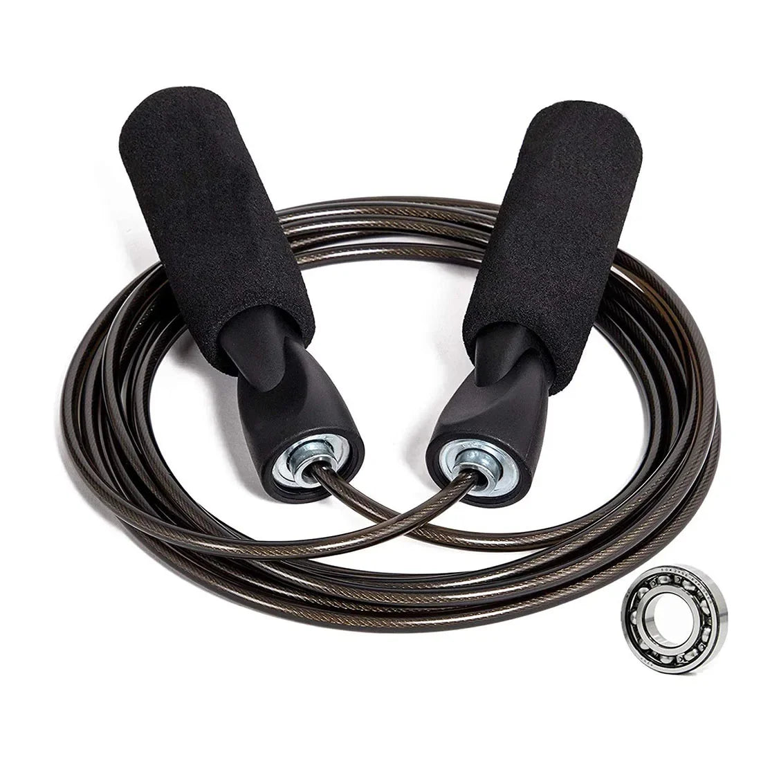 Professional Adjustable Steel Jump Rope - Fitness & Cardio Training